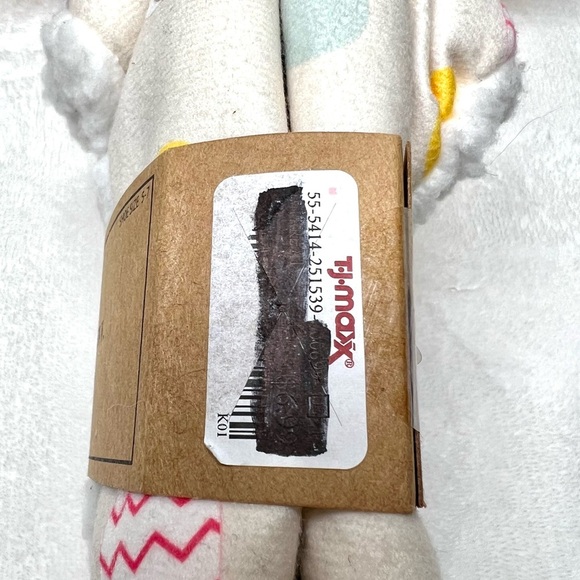 Rae Dunn New EASTER Egg Faux Sherpa Slippers Cream Small Medim S M 5 7 - Picture 11 of 17